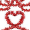 LOMIMOS 32.8 Ft Valentine's Day Tinsel Garland, Shiny Hanging Decor for Wedding Engagement Anniversary Party
