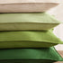 Pack 2, 20 20 Inch Foindtower of Decorative Linen Soild Throw Pillow Covers Soft Accent Euro Cushion Case Boho