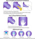 40 Inch Purple Helium Foil Birthday Party Number Balloons (Purple 1)