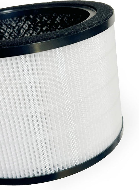 Nispira H7121101 3-In-1 True HEPA Filter Replacement, Compatible with Govee Air Purifier H7121