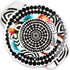 French Bull 11" Colorful Dinner Plate - Melamine Dinnerware - Foli