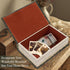 Microkize Little Women Decorative Book Box, Faux Book Safe with Lid, Hidden Storage Compartment for Remote Control
