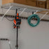 Bike Hooks for Garage Ceiling Mount Rack – Heavy Duty 4X8 Overhead Storage Rack for Ceiling Hanging Bicycles