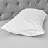 AllerEase Hot Water Wash Breathable Pillow Protector, Standard/Queen Size, 2 Pack, White