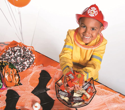 Fun Express Plastic Spider Web Halloween Candy Bowls - Set of 3 Pieces