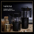 Takeya 2 Quart Glass Cold Brew Coffee Maker for Iced Coffee, Airtight Pitcher, Premium Quality, Black Lid and Handle