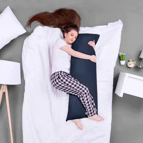 20 54 Inch), Utopia Bedding Full Body Pillow for Adults (Navy, x Long Pillow Insert for Sleeping, Ideal for Side