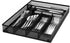 Silverware Organizer Metal Mesh, Large Drawer Organizer, Utensil Cutlery Tray for Kitchen Drawers, Flatware Organizer