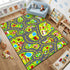 3x5 Car Rug Play Mat Feet, Car Road Rug for Kids City Road Map Carpet Educational Learning Play Carpet Kids Play Rugs