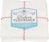 Now Designs Bakers Floursacks - Set of Three Unbleached White
