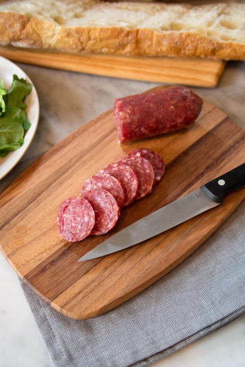 Ironwood Gourmet Acacia Wood Cutting Board, 10.6 x 7-Inch
