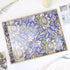 12"*16"*1.6", Rectangle Plastic Serving Tray with Handles, Elegant Decorative Tray for Coffee Table, Ottoman, Living
