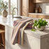 Set 6 20" X30 100% Urban Villa Kitchen Towels Harvest Stripes Dish Towels of Cotton Highly Absorbent Quick Drying Dish