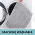 Buganda Bathroom Rugs, 30" x 20", Soft Microfiber Non-Slip Shaggy Bath Carpet, Machine Wash