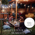 moonateen 80Pcs Hooks for Outdoor String Lights Clips: Heavy Duty Cable Clips with Waterproof Adhesive Strips