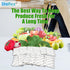 Produce Freshness Preserver Saver, Ethylene Gas and Odor Absorber for Refrigerator (12 Refill Sachets)