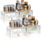Hampsele Acrylic Kitchen Cabinet Organizer Shelf, Spice Rack, Plate and Cupboard Storage Riser,