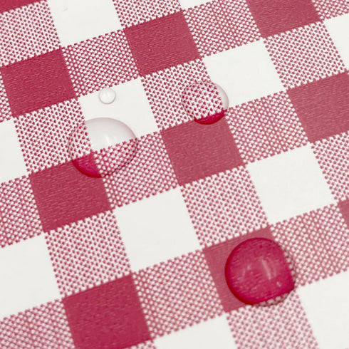 Yifely Red Holiday Gingham Drawer Paper, Self-Adhesive Shelf Liner, Makeup Cabinet Decor, 17.7 Inch by 9.8 Feet