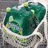 meetall (5 Pack, 2 Mesh Grocery Bags, Reusable Tote Bags with Sturdy Handle, Washable, Eco Friendly, Cotton String Net