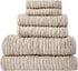4-Piece Set, SKL Home CloudSoft Cotton Luxury Washcloth Oatmeal