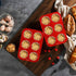 Silicone Large Muffin Pan 2 Pack, Non-Stick Jumbo 6 Cup Cupcake Molds, Perfect for Egg Muffin, Big Cupcake