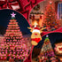Smart Valentine's Day Lights with Star Topper, APP Control Music Sync Color Changing RGB Christmas String Lights