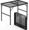 VINGLI Outdoor Grill Table, Folding Camping Table, 3 ft Portable Picnic Table