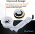 BlueStars DC93-00634A Dryer Idler Pulley with Clip, Exact Fit for Samsung Dryers, Replaces DC96-00882B, 2 Pack