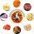 Electric Food Chopper Processor, 350ml Capacity, Stainless Steel Blade for Garlic, Veggies, Nuts, Portable