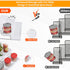 3 Tier Spice Rack Organizer, Expandable 3-Level Seasoning Organization for Cabinet, Adjustable Length