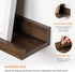 48 inch Set 2, RICHFOCUS Picture Ledge Shelf, Floating Shelves of Wood Wall Shelves with Lip, Wall Decor Storage