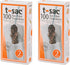 T-Sac Tea Filter Bags, Disposable Tea Infuser, Number 2-Size, Set of 200