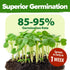 70 32,000+ Set HOME GROWN Variety Vegetable & Herb Seeds USA Non-GMO Heirloom Survival Seeds Garden Kit for Spring