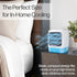 Arctic Air Chill Zone Evaporative Cooler, Portable Fan with Hydro-Chill Technology, 4 Adjustable Speeds for Home &