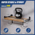 4 Garage Paper Towel Holder Wall Mount, Wooden Paper Towel Holder with Shelf for Kitchen Garage Quick Clean Station