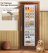 12 Closet 24 MISSLO Tier Over the Door Shoe Organizer Large Capacity Hanging Shoe Rack for Storage Narrow Sneaker