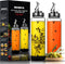 Glass Olive Oil Dispenser Bottle for Kitchen Shatterproof & Leakproof Oil and