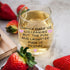 Chance Made Us Colleagues - Best Coworker BFF Gift, Perfect for Work Bestie Friend, 15 oz Stemless Wine Glass