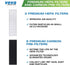 VEVA Premium HEPA Filter with 8 Activated Carbon Pre Filters, Compatible with Fellowes AeraMax