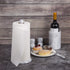 Creative Home Off-White Natural Marble Paper Towel Holder, 5.5" Diam. x 12.5" H (Color May Vary)