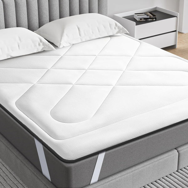 Maxzzz Full Mattress Pad, Pillow Top Protector for 8-23'' Mattress, White