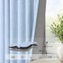 63 Inch 2 52x63 Pitalk Light Blue Curtains for Bedroom Length Panels Linen Blackout Room Darkening Cold Heat Light