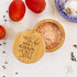 Totally Bamboo Salt Cellar Bamboo Storage Box, 6 Ounce Capacity, "Take Life with a Grain of Salt" Engraved Lid