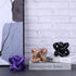 DOVDOV Wood-Toned Knot Sculpture, Triple-Knot Statue, Wood-Toned Home Decor, Ideal for accenting Rustic-Style Coffee