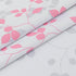95% 84 Inches Grommet 52 Inch MEETSKY Pink Curtains for Girls Bedroom Blackout Nursery Curtains Long- Leaf Patterned