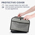 kwmobile Cover for 2 Slice Toaster - Compatible Toaster Cover - Indian Sun Grey