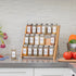 18 5-Year Countertop Orii Jar Bamboo Compact Spice Rack with Spices Included & Free Spice Refill Program for or Kitchen