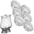 CairnCovers Glass Whiskey Glassware Lids - Glass Cap for Whisky Tasting Glasses by Cairn Craft (6 CairnCover Lids with