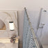 Design House Classic Adjustable Shower Rod, Polished Chrome, 36 to 63-inch, Model 561019