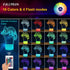3D 16 FULLOSUN Chameleon Night Light Lizard Projection LED Lamp Baby Nursery Nightlight for Kids' Room Home Decor Xmas
